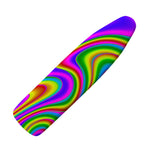 Abstract Neon Trippy Print Ironing Board Cover