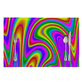 Abstract Neon Trippy Print Placemat