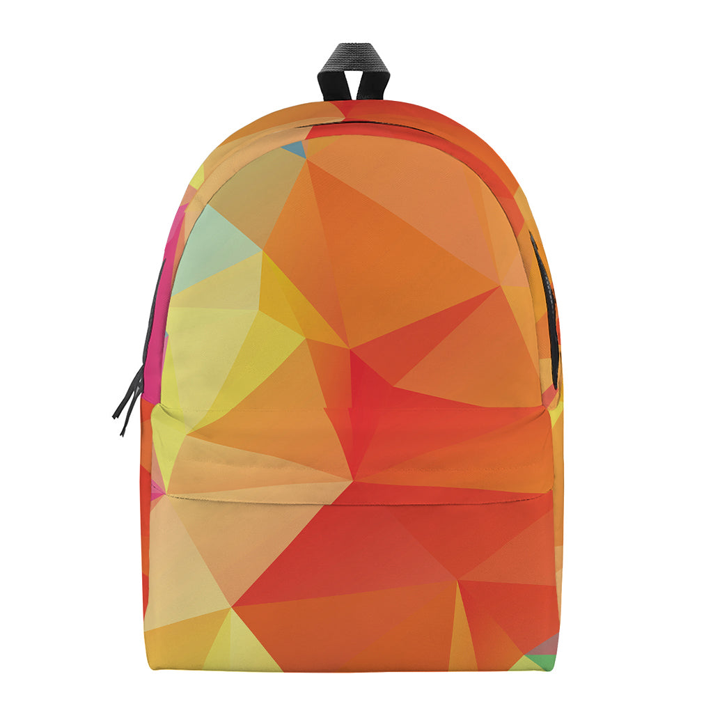 Abstract Polygonal Geometric Print Backpack