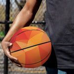 Abstract Polygonal Geometric Print Basketball