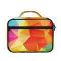Abstract Polygonal Geometric Print Briefcase Bible Bag