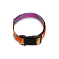 Abstract Polygonal Geometric Print Dog Collar