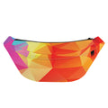 Abstract Polygonal Geometric Print Fanny Pack