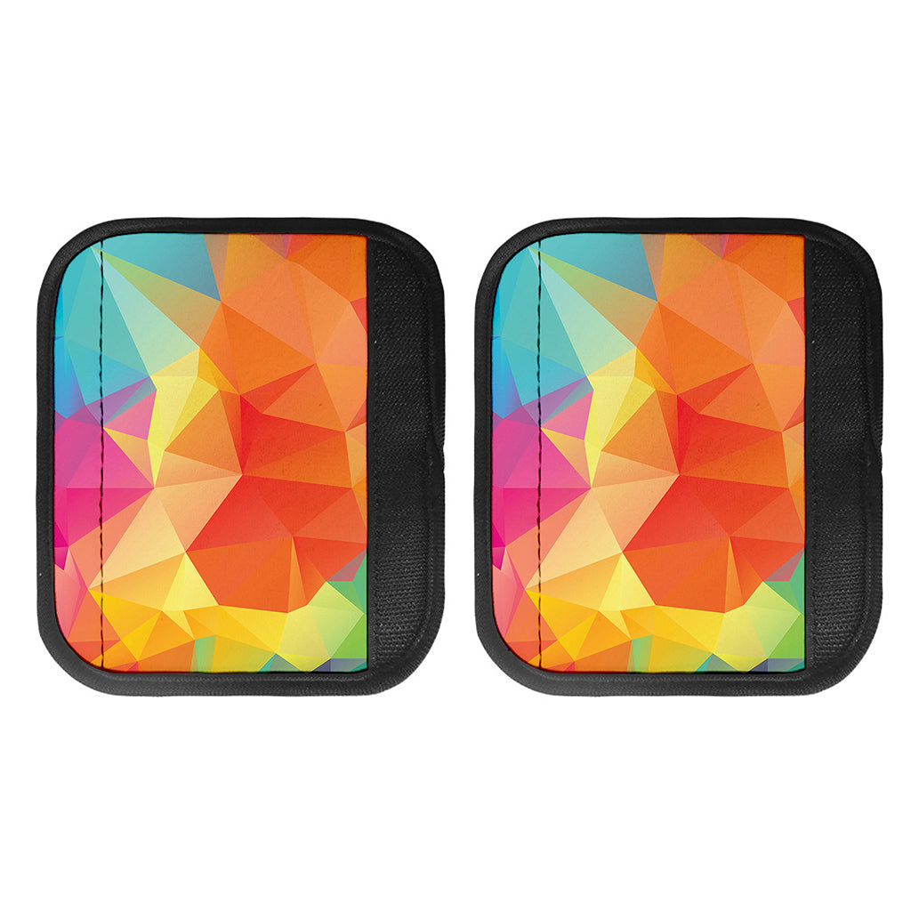 Abstract Polygonal Geometric Print Handle Covers