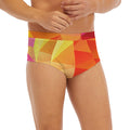 Abstract Polygonal Geometric Print Men's Briefs