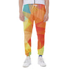 Abstract Polygonal Geometric Print Scuba Joggers