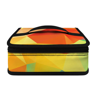 Abstract Polygonal Geometric Print Small Lunch Bag