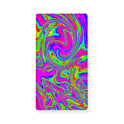Abstract Psychedelic Liquid Trippy Print Baby Crib Sheet