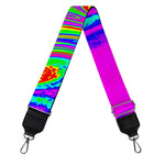 Abstract Psychedelic Liquid Trippy Print Bag Strap