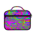 Abstract Psychedelic Liquid Trippy Print Briefcase Bible Bag