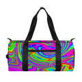 Abstract Psychedelic Liquid Trippy Print Gym Bag