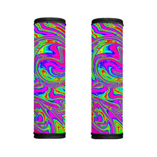 Abstract Psychedelic Liquid Trippy Print Handle Covers
