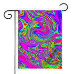 Abstract Psychedelic Liquid Trippy Print House Flag