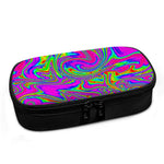 Abstract Psychedelic Liquid Trippy Print Insulin Cooler Travel Case
