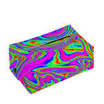 Abstract Psychedelic Liquid Trippy Print Rectangle Tissue Box Cover