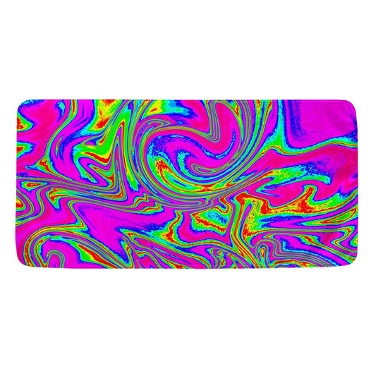 Abstract Psychedelic Liquid Trippy Print Towel