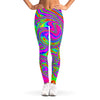 Abstract Psychedelic Liquid Trippy Print Women's Leggings