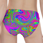 Abstract Psychedelic Liquid Trippy Print Women's Panties