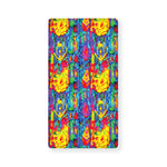 Abstract Psychedelic Print Baby Crib Sheet