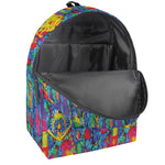 Abstract Psychedelic Print Backpack