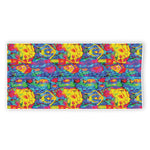 Abstract Psychedelic Print Beach Towel