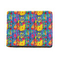 Abstract Psychedelic Print Bifold Wallet