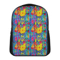 Abstract Psychedelic Print Casual Backpack