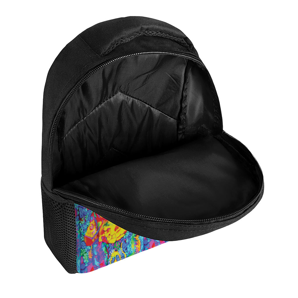 Abstract Psychedelic Print Casual Backpack
