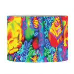 Abstract Psychedelic Print Drum Lamp Shade