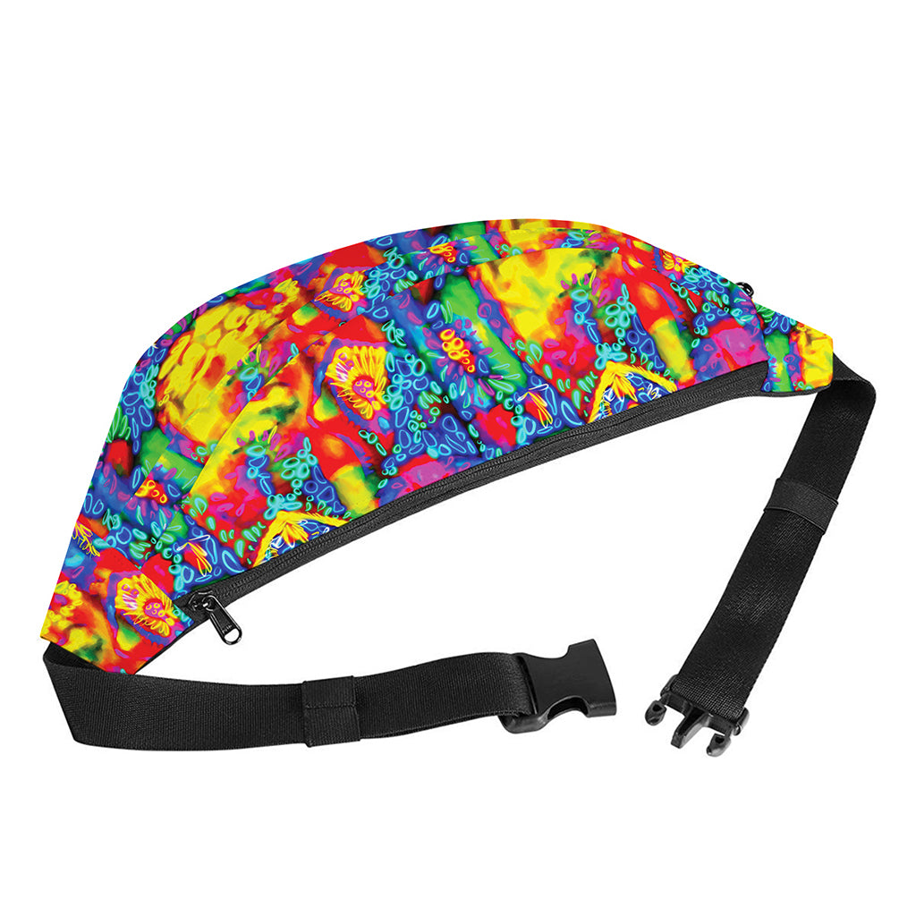 Abstract Psychedelic Print Fanny Pack