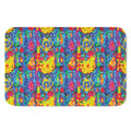 Abstract Psychedelic Print Indoor Door Mat