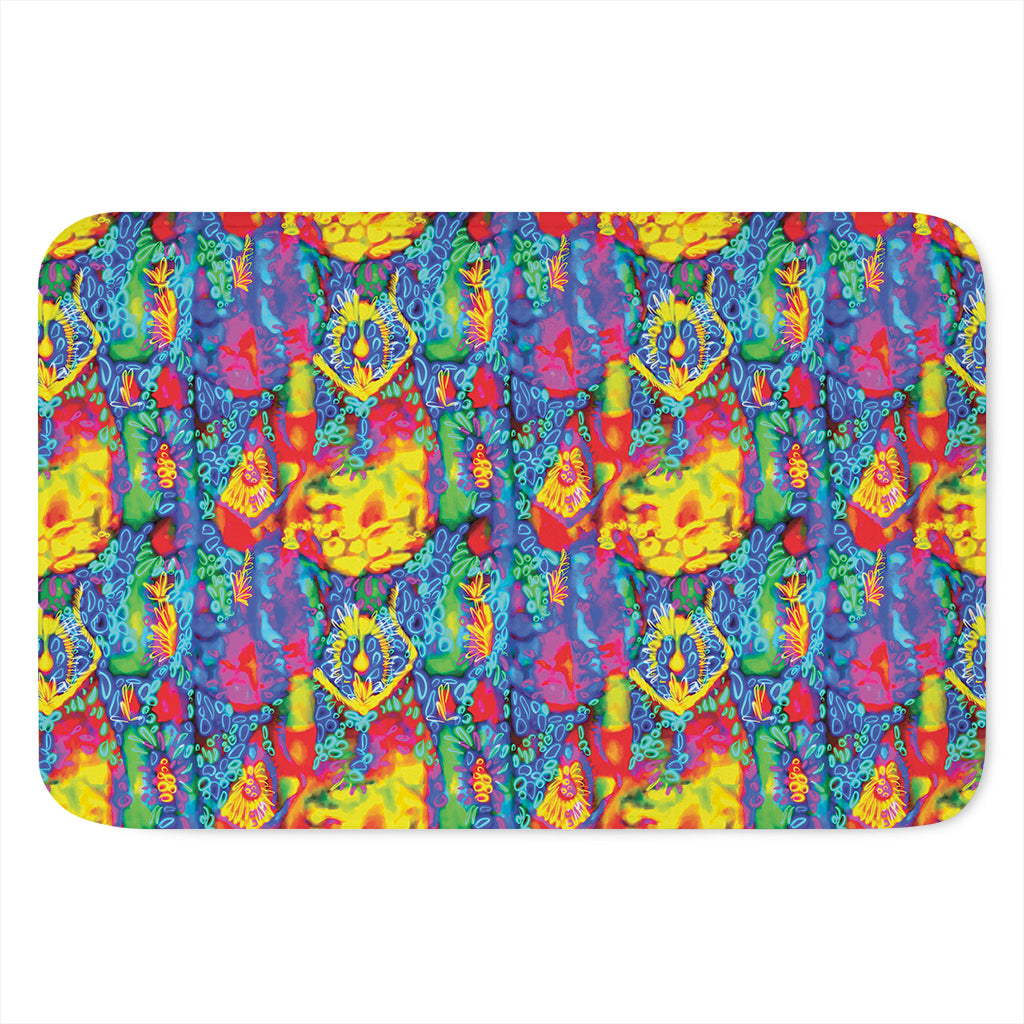 Abstract Psychedelic Print Indoor Door Mat