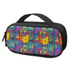 Abstract Psychedelic Print Insulin Cooler Travel Case