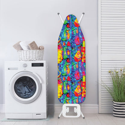 Abstract Psychedelic Print Ironing Board Cover