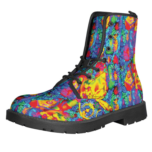 Abstract Psychedelic Print Backpack