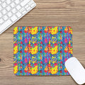 Abstract Psychedelic Print Mouse Pad