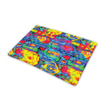 Abstract Psychedelic Print Pet Cooling Mat Cover