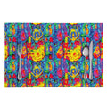 Abstract Psychedelic Print Placemat