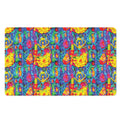Abstract Psychedelic Print Polyester Doormat