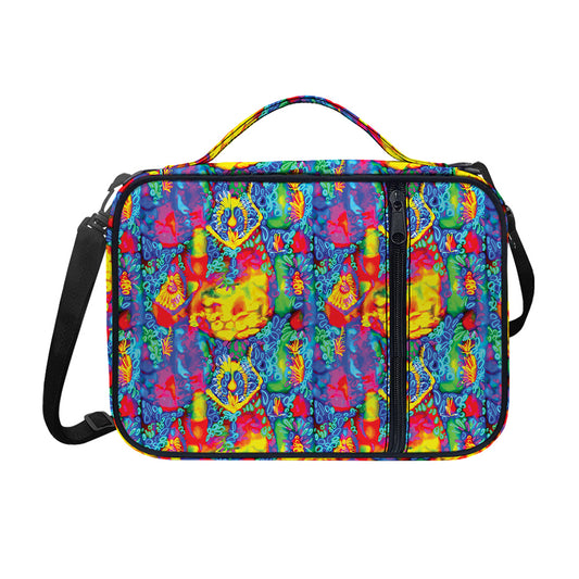 Abstract Psychedelic Print Shoulder Strap Bible Bag