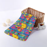 Abstract Psychedelic Print Towel