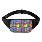 Abstract Psychedelic Print Waist Bag