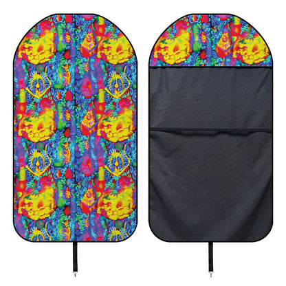 Abstract Psychedelic Print Waterproof Car Seat Cover