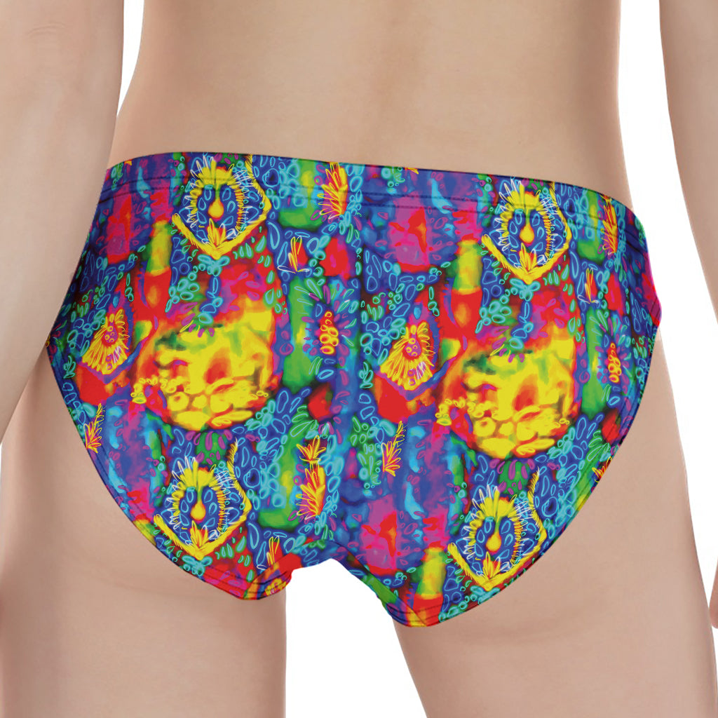 Abstract Psychedelic Print Women's Panties