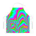Abstract Psychedelic Trippy Print Adjustable Apron