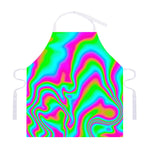 Abstract Psychedelic Trippy Print Adjustable Apron