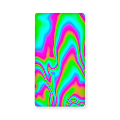 Abstract Psychedelic Trippy Print Baby Crib Sheet