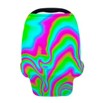 Abstract Psychedelic Trippy Print Baby Seat Cover