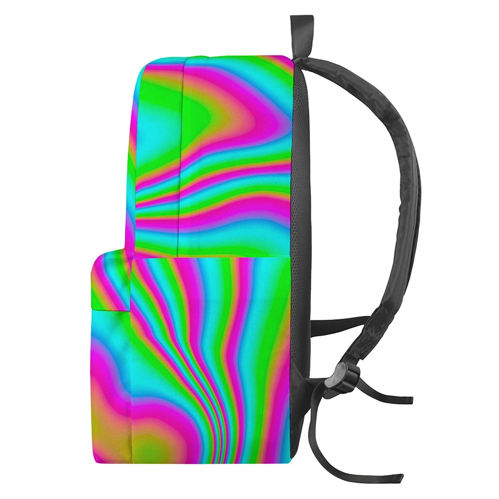 Abstract Psychedelic Trippy Print Backpack