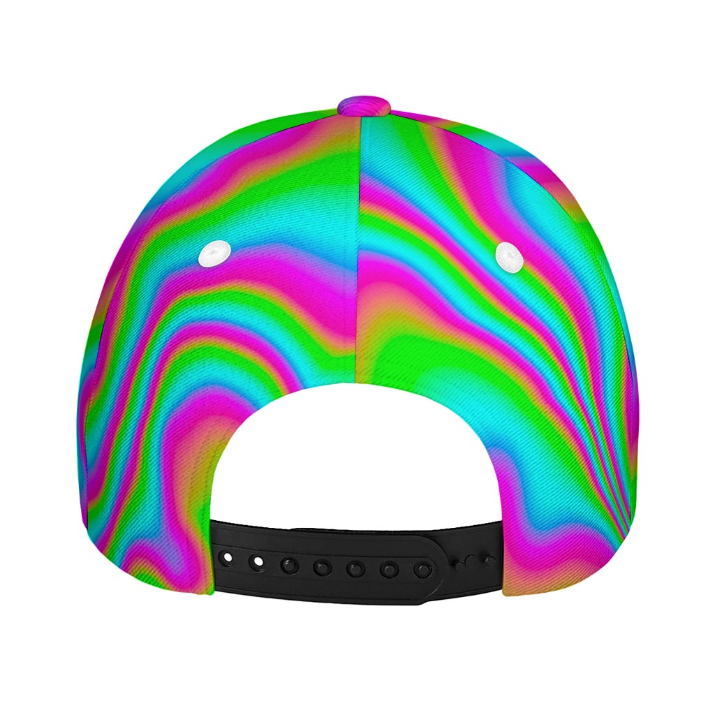 Abstract Psychedelic Trippy Print Baseball Cap